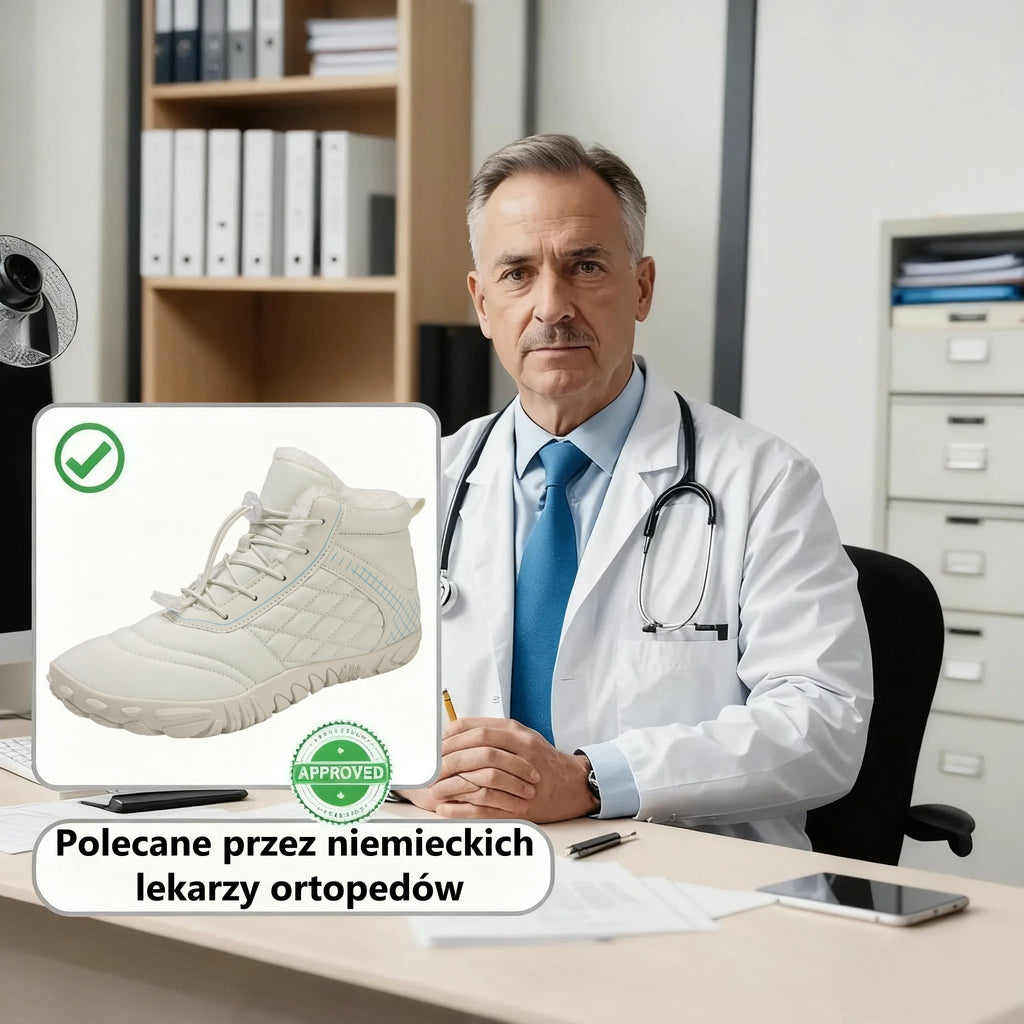 【⏰Oferta ograniczona czasowo: 70% zniżki - Nie przegap】Najnowsze ergonomiczne wełniane buty zimowe - ✅️ Korygują postawę podczas chodzenia - Zwiększają ciepło, wodoodporność i antypoślizgowość👞
