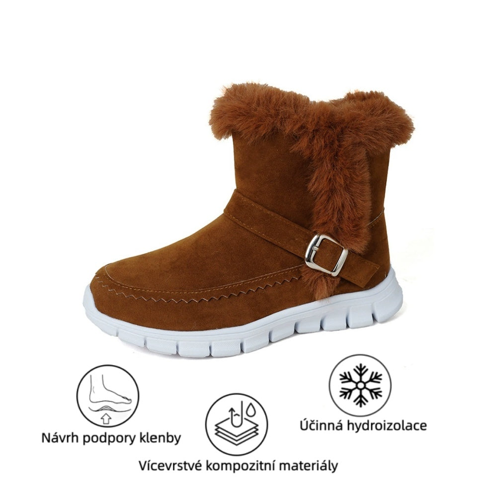 Oarone®|  Ergonomicznie ukształtowane zimowe buty ortopedyczne łagodzące ból stóp, kolan i pleców - Damskie