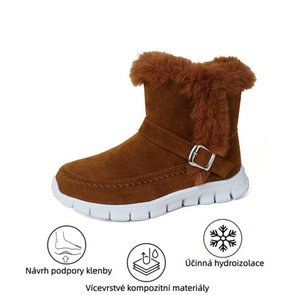 Oarone®|  Ergonomicznie ukształtowane zimowe buty ortopedyczne łagodzące ból stóp, kolan i pleców - Damskie