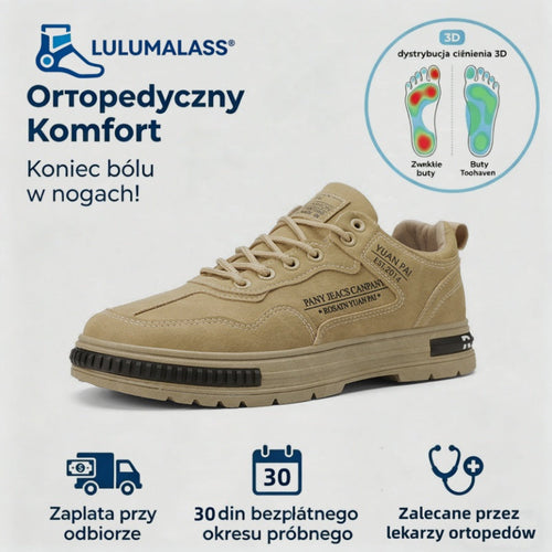 (🔥60% zniżki dzisiaj - nie przegap!) ⏰LULUMALASS® Ergonomiczna konstrukcja - Miękkie i wygodne buty ortopedyczne✅ Pożegnaj ból stóp i ciesz się całodziennym komfortem!