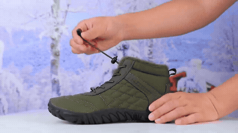 【⏰Oferta ograniczona czasowo: 70% zniżki - Nie przegap】Najnowsze ergonomiczne wełniane buty zimowe - ✅️ Korygują postawę podczas chodzenia - Zwiększają ciepło, wodoodporność i antypoślizgowość👞