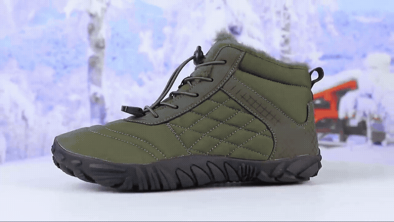 【⏰Oferta ograniczona czasowo: 70% zniżki - Nie przegap】Najnowsze ergonomiczne wełniane buty zimowe - ✅️ Korygują postawę podczas chodzenia - Zwiększają ciepło, wodoodporność i antypoślizgowość👞