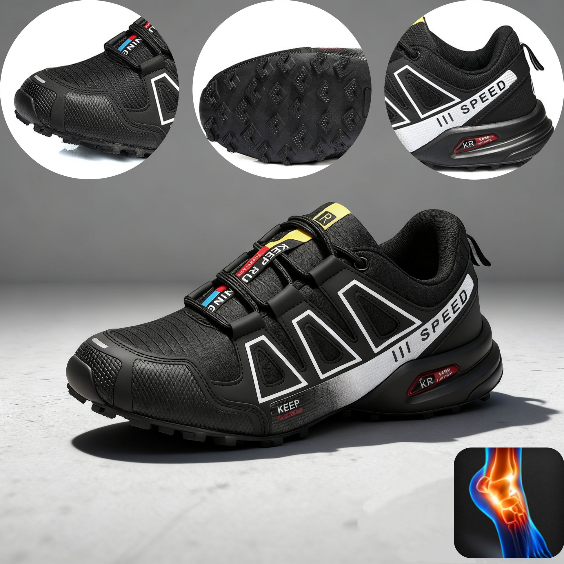 🔥50% zniżki dzisiaj - nie przegap ⏰OARONE® Ergonomiczne buty ortopedyczne na ból pleców, stawów i stóp - unisex