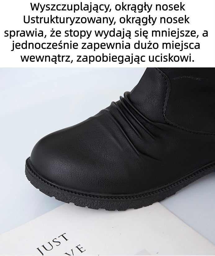 🔥50% zniżki dzisiaj | Damskie buty Oarone® wykonane z prawdziwej wełny i skóry | Wsparcie łuku stopy dla łatwiejszego i wygodniejszego chodzenia