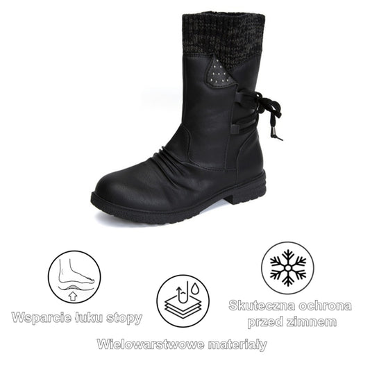 🔥50% zniżki dzisiaj | Damskie buty Oarone® wykonane z prawdziwej wełny i skóry | Wsparcie łuku stopy dla łatwiejszego i wygodniejszego chodzenia