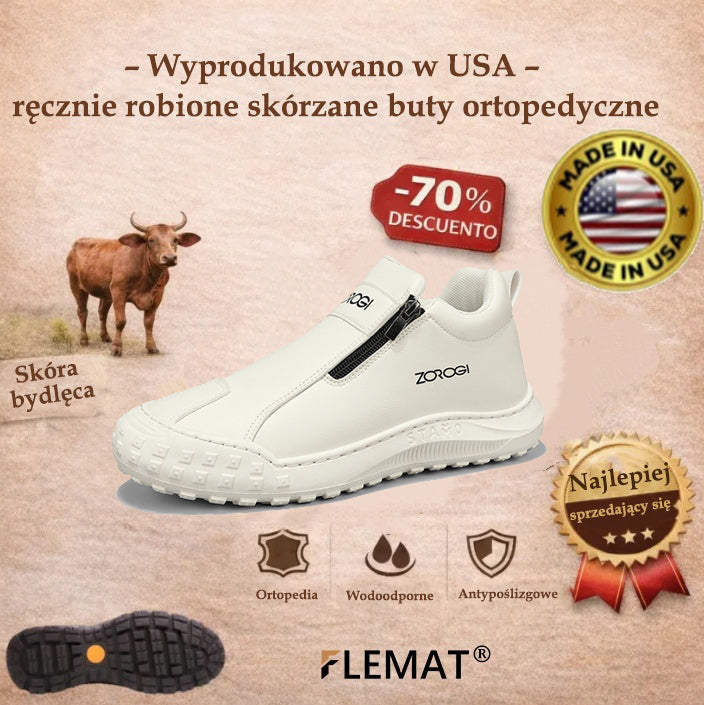 OARONE® | 🐂 Wykonane z włoskiej skóry | Z podparciem łuku stopy ✅ Miękkie i wygodne, zapewniają natychmiastowy komfort.