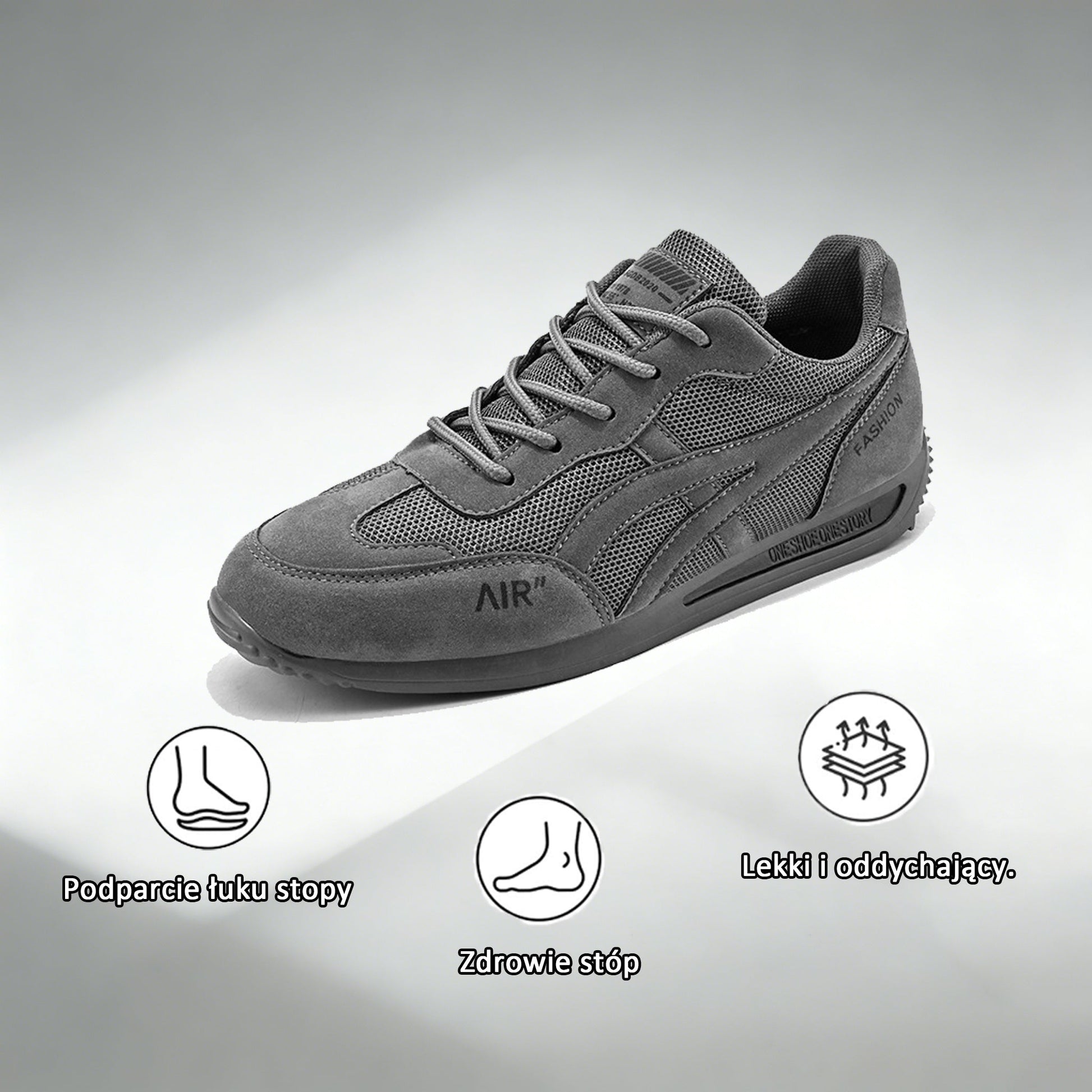 OARONE® | Nowość na rynku – przez ograniczony czas za pół ceny. Ergonomiczna konstrukcja, doskonała amortyzacja i korekcja chodu.