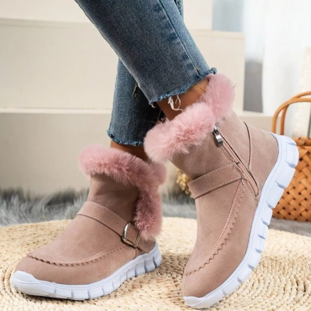 Oarone®|  Ergonomicznie ukształtowane zimowe buty ortopedyczne łagodzące ból stóp, kolan i pleców - Damskie