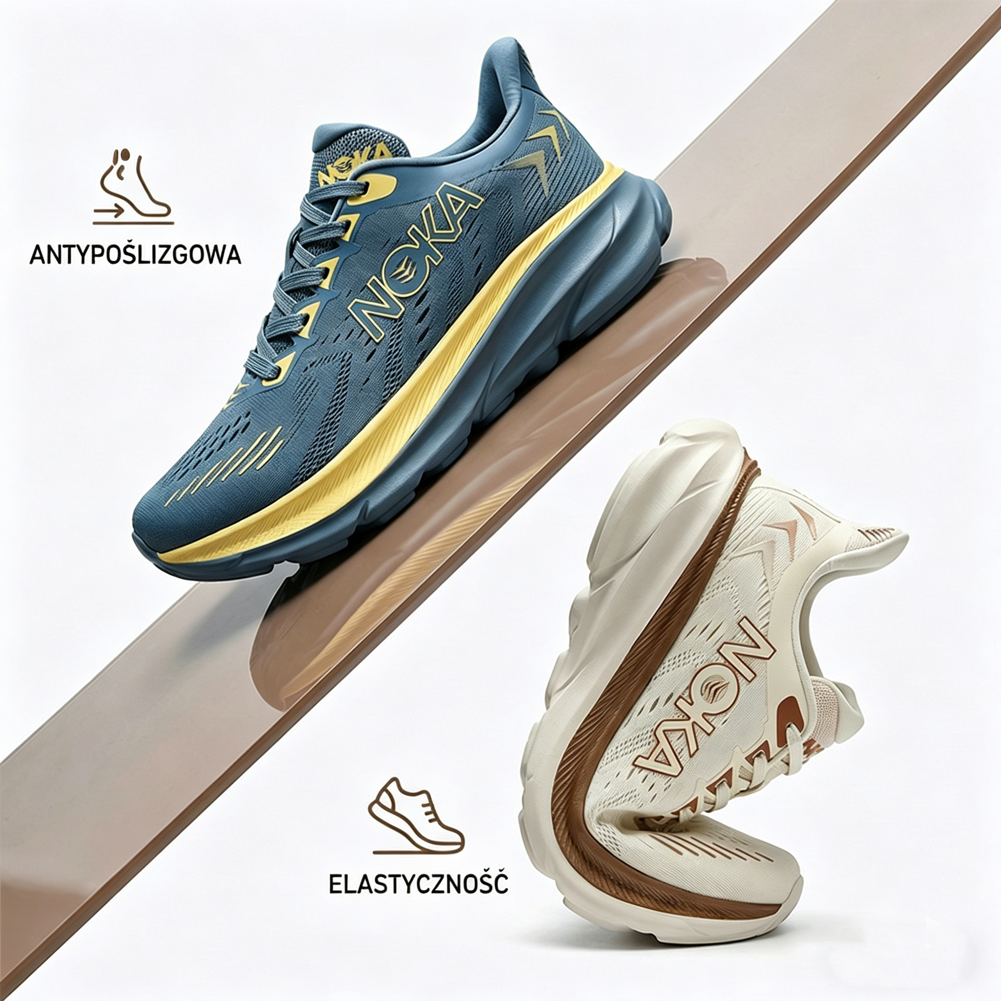 (🔥60% zniżki dzisiaj - nie przegap!) OARONE® - Męskie buty ortopedyczne z amortyzacją ✅ Pożegnaj ból stóp i ciesz się całodziennym komfortem!