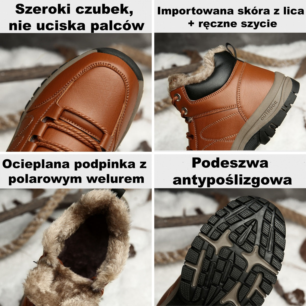 ⚡Ograniczona czasowo zniżka 50%🔥 — Ergonomicznie zaprojektowane buty ortopedyczne, które łagodzą ból stóp, pleców i stawów;