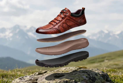 (🔥60% zniżki dzisiaj - nie przegap!)OARONE®-Męskie skórzane buty ortopedyczne ✅ koniec bólu stóp, wygoda na cały dzień!