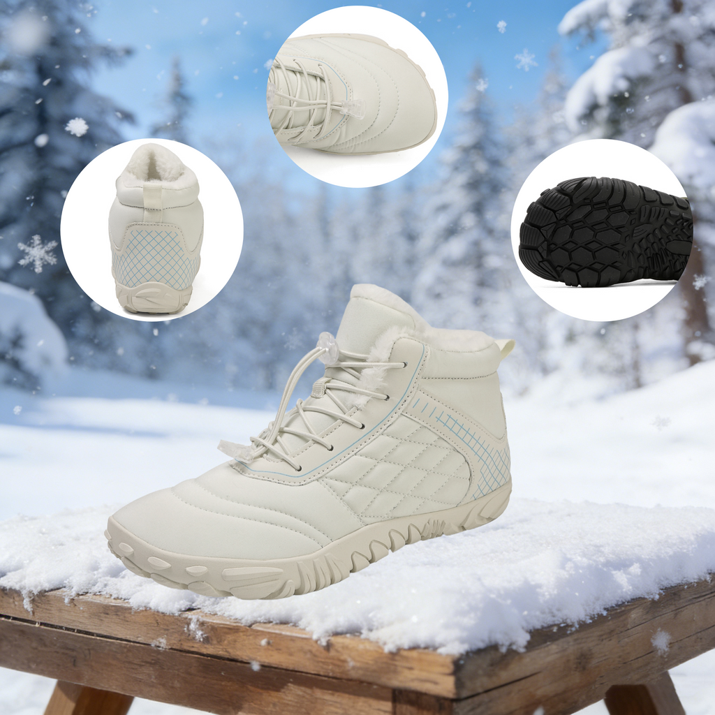 【⏰Oferta ograniczona czasowo: 70% zniżki - Nie przegap】Najnowsze ergonomiczne wełniane buty zimowe - ✅️ Korygują postawę podczas chodzenia - Zwiększają ciepło, wodoodporność i antypoślizgowość👞