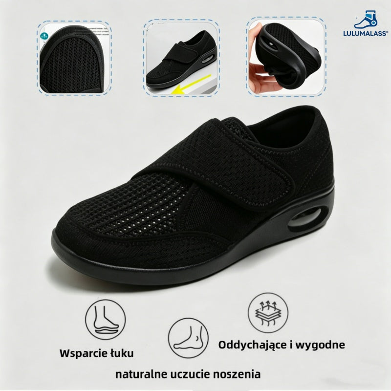 (🔥60% zniżki dzisiaj - nie przegap!) LULUMALASS® - Damskie buty ortopedyczne z amortyzacją ✅ Pożegnaj ból stóp i ciesz się całodziennym komfortem!