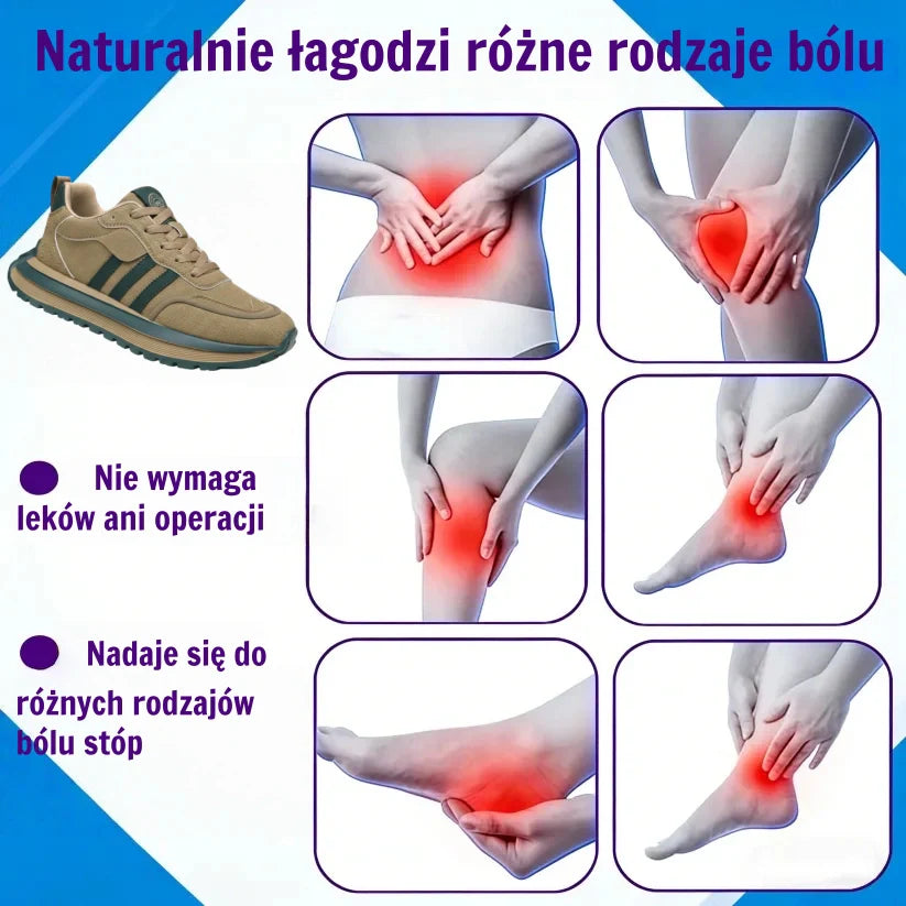 🔥Ostatni dzień! 30% zniżki! ⏰Ergonomicznie zaprojektowane markowe buty codzienne ✅ Miękkie i wygodne, z doskonałym wsparciem 🦶 Skutecznie łagodzą ból stóp