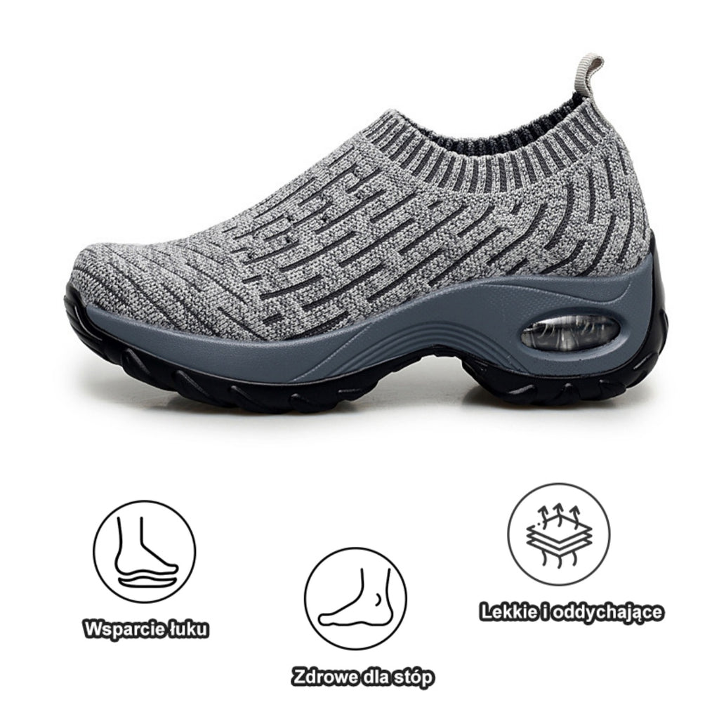 【🔥Dziś połowa ceny - nie przegap】 Ergonomicznie zaprojektowane buty ortopedyczne - konstrukcja z podparciem łuku stopy 👞Łatwo pozbądź się bólu stóp