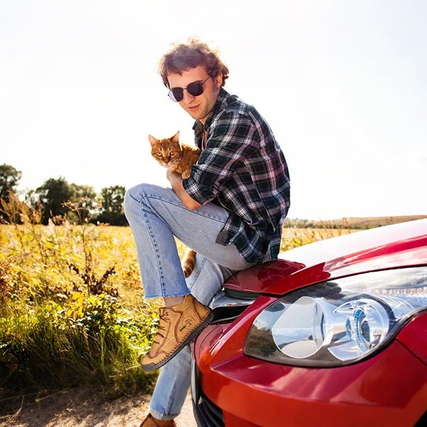 Oarone® | Eleganckie i wygodne, ręcznie robione włoskie skórzane buty ✅ Wsparcie łuku stopy dla łatwiejszego chodzenia