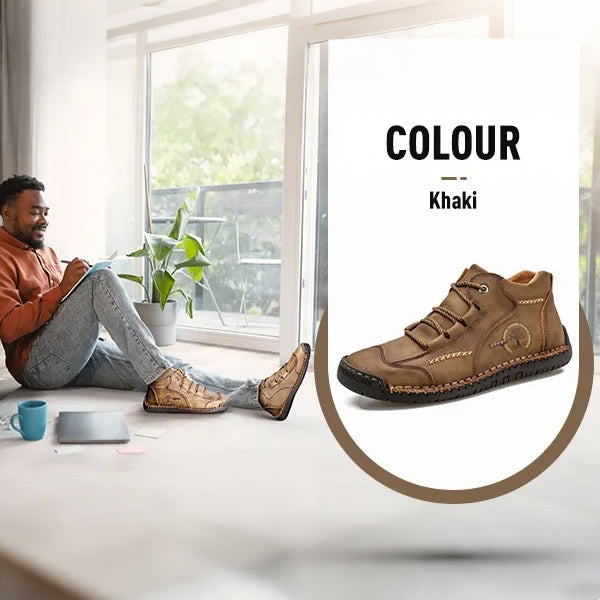 Oarone® | Eleganckie i wygodne, ręcznie robione włoskie skórzane buty ✅ Wsparcie łuku stopy dla łatwiejszego chodzenia