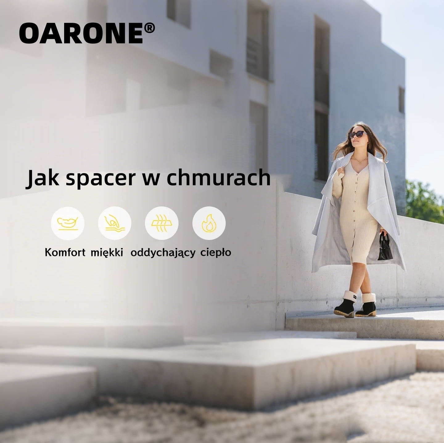 Oferta specjalna Oarone® | Ergonomicznie zaprojektowane, ciepłe buty zimowe – skóra premium + zimowa wełniana podszewka 👞