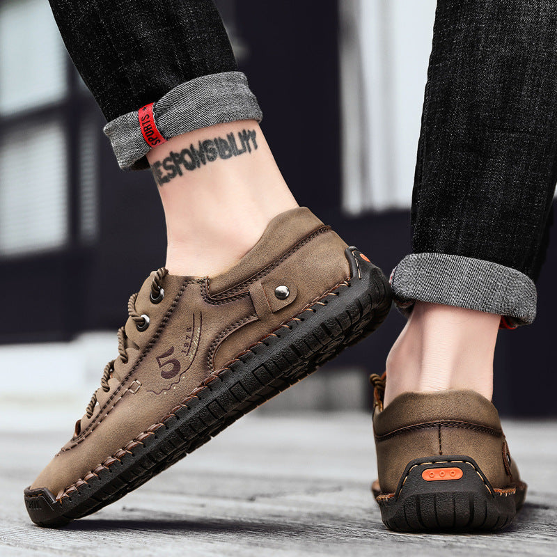 🔥50% zniżki dzisiaj⏰ | OARONE ® Miękkie i wygodne włoskie luksusowe, ręcznie robione buty ze skóry naturalnej | Wsparcie łuku stopy ułatwia chodzenie