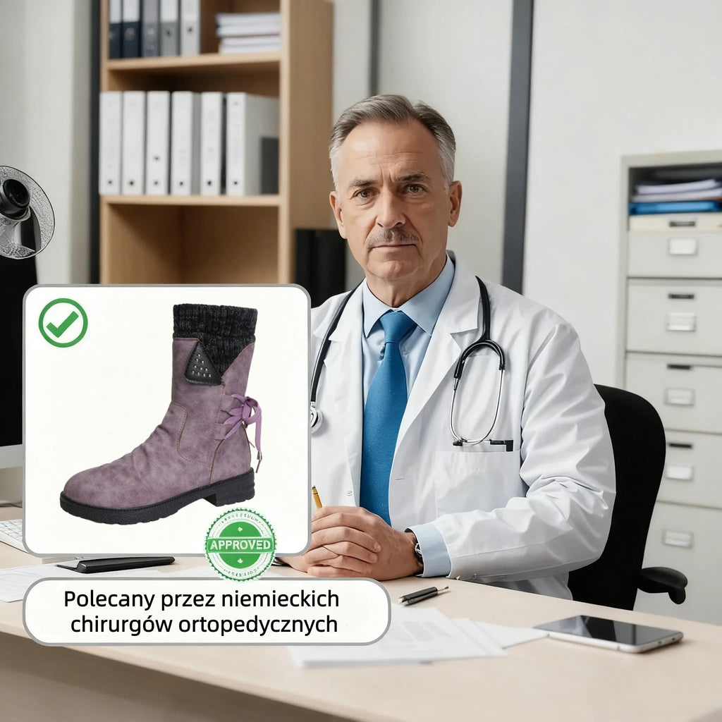 🔥50% zniżki dzisiaj | Damskie buty Oarone® wykonane z prawdziwej wełny i skóry | Wsparcie łuku stopy dla łatwiejszego i wygodniejszego chodzenia