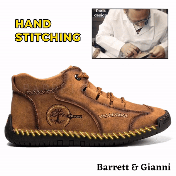 Oarone® | Eleganckie i wygodne, ręcznie robione włoskie skórzane buty ✅ Wsparcie łuku stopy dla łatwiejszego chodzenia