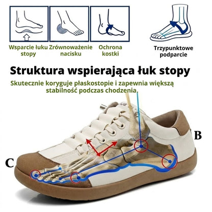 (🔥60% zniżki dzisiaj - nie przegap!) ⏰OARONE® Szerokie palce - Miękkie i wygodne buty ortopedyczne✅ Pożegnaj się z bólem stóp i ciesz się całodziennym komfortem!