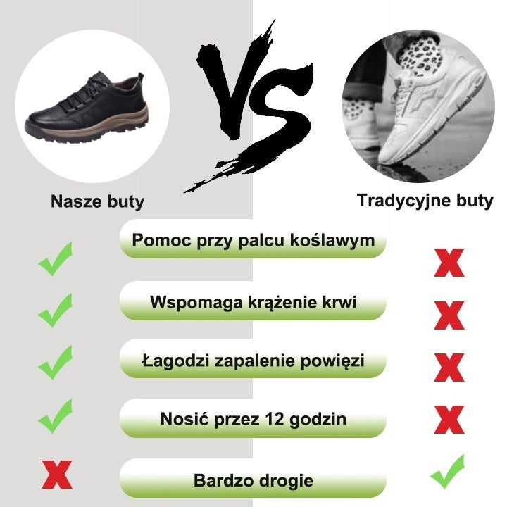 [Ograniczony czas: 60% zniżki i bezpłatne skarpety z wysokiej jakości bawełny] Stylowe, miękkie i wygodne skórzane buty (wsparcie łuku ułatwia chodzenie)