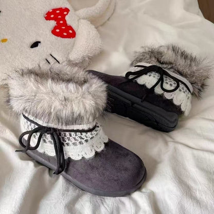 (🔥60% zniżki dzisiaj - nie przegap!)⏰ - Miękkie, wygodne i ciepłe buty z owczej skóry w stylu vintage ✅(z podparciem łuku stopy - aby złagodzić dyskomfort stóp)