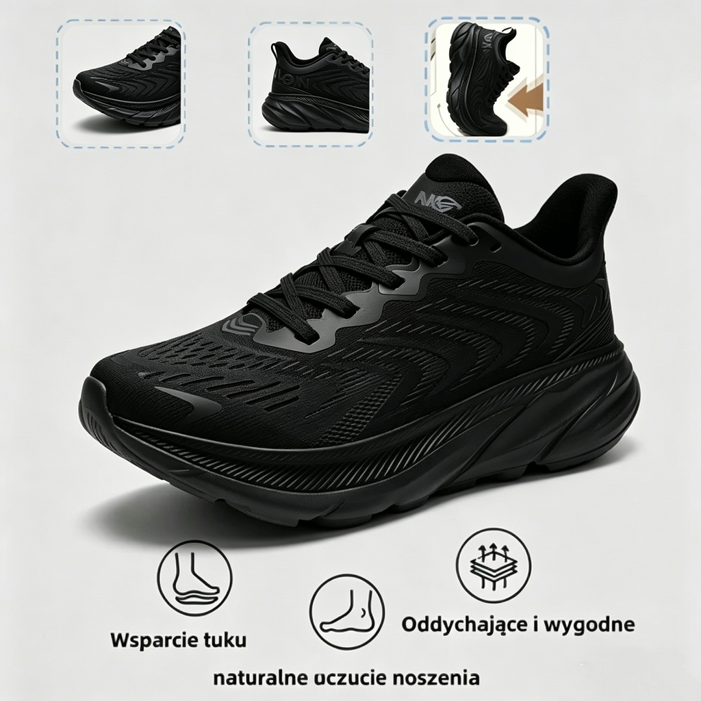(🔥60% zniżki dzisiaj - nie przegap!) OARONE® - Męskie buty ortopedyczne z amortyzacją ✅ Pożegnaj ból stóp i ciesz się całodziennym komfortem!