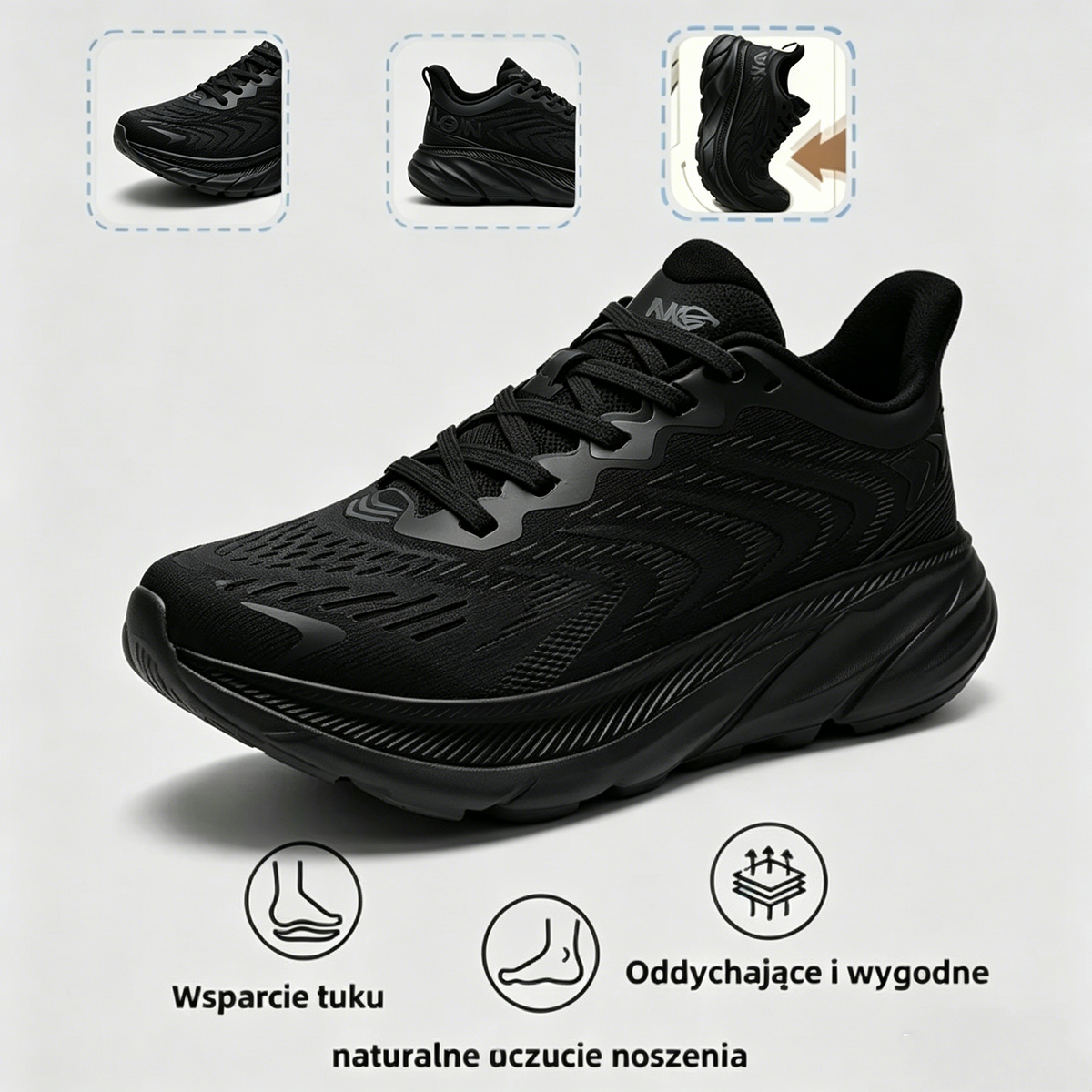 (🔥60% zniżki dzisiaj - nie przegap!) OARONE® - Męskie buty ortopedyczne z amortyzacją ✅ Pożegnaj ból stóp i ciesz się całodziennym komfortem!