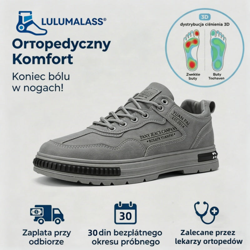 (🔥60% zniżki dzisiaj - nie przegap!) ⏰LULUMALASS® Ergonomiczna konstrukcja - Miękkie i wygodne buty ortopedyczne✅ Pożegnaj ból stóp i ciesz się całodziennym komfortem!