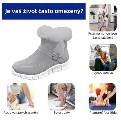 Oarone®|  Ergonomicznie ukształtowane zimowe buty ortopedyczne łagodzące ból stóp, kolan i pleców - Damskie