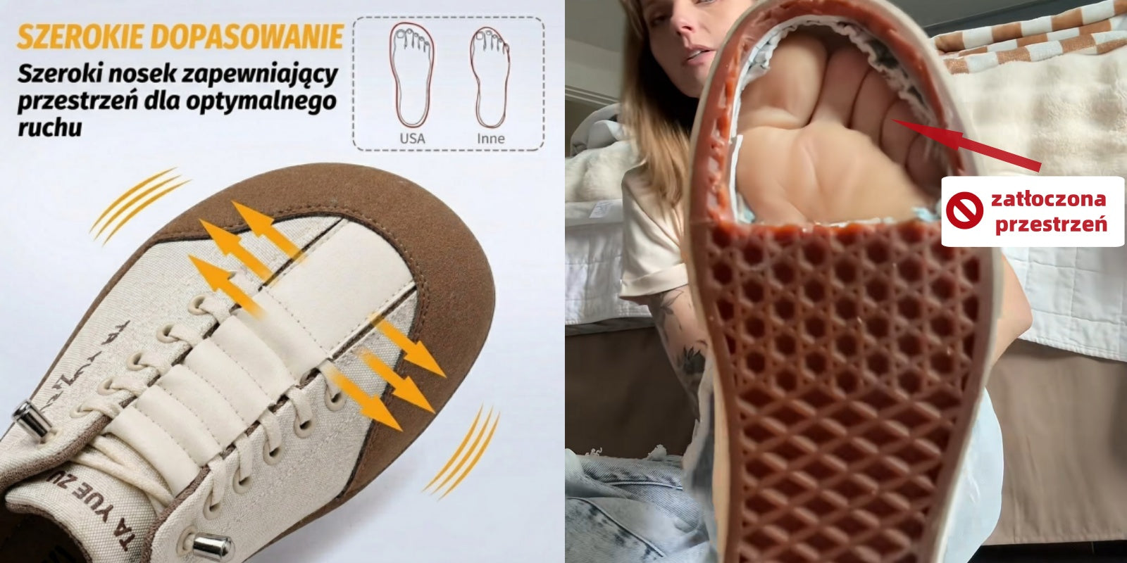 (🔥60% zniżki dzisiaj - nie przegap!) ⏰LULUMALASS® Szerokie palce - Miękkie i wygodne buty ortopedyczne✅ Pożegnaj się z bólem stóp i ciesz się całodziennym komfortem!