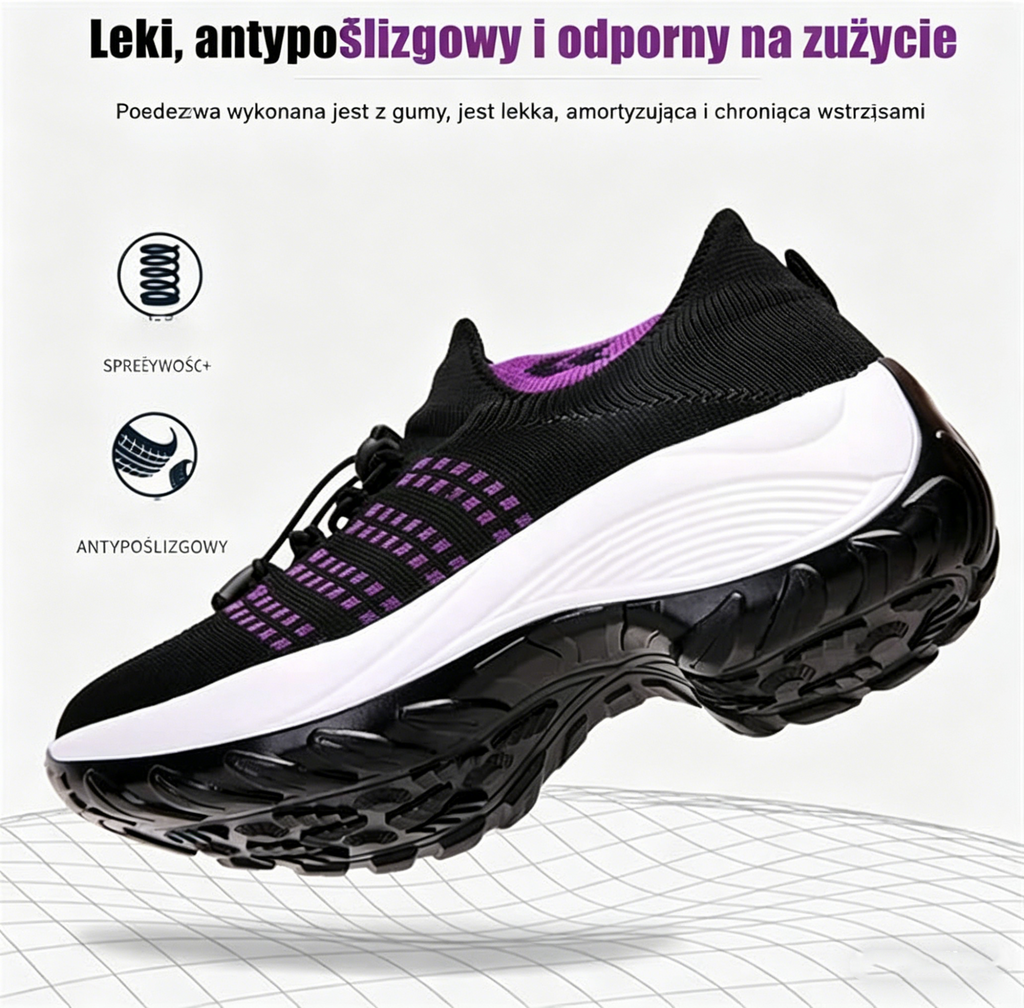 (🔥60% zniżki dzisiaj - nie przegap!) ⏰LULUMALASS® - Miękkie, wygodne, oddychające i amortyzowane buty sportowe ✅ (Wsparcie łuku stopy łagodzące dyskomfort)