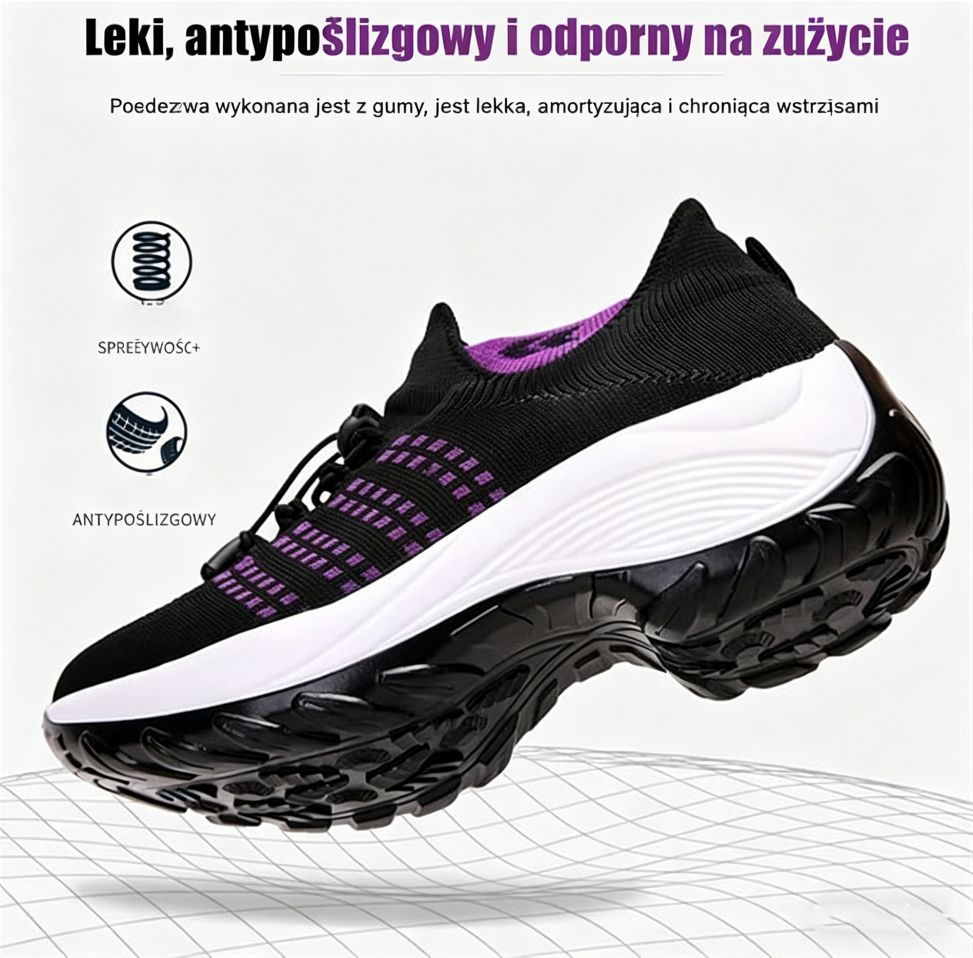 (🔥60% zniżki dzisiaj - nie przegap!) ⏰LULUMALASS® - Miękkie, wygodne, oddychające i amortyzowane buty sportowe ✅ (Wsparcie łuku stopy łagodzące dyskomfort)