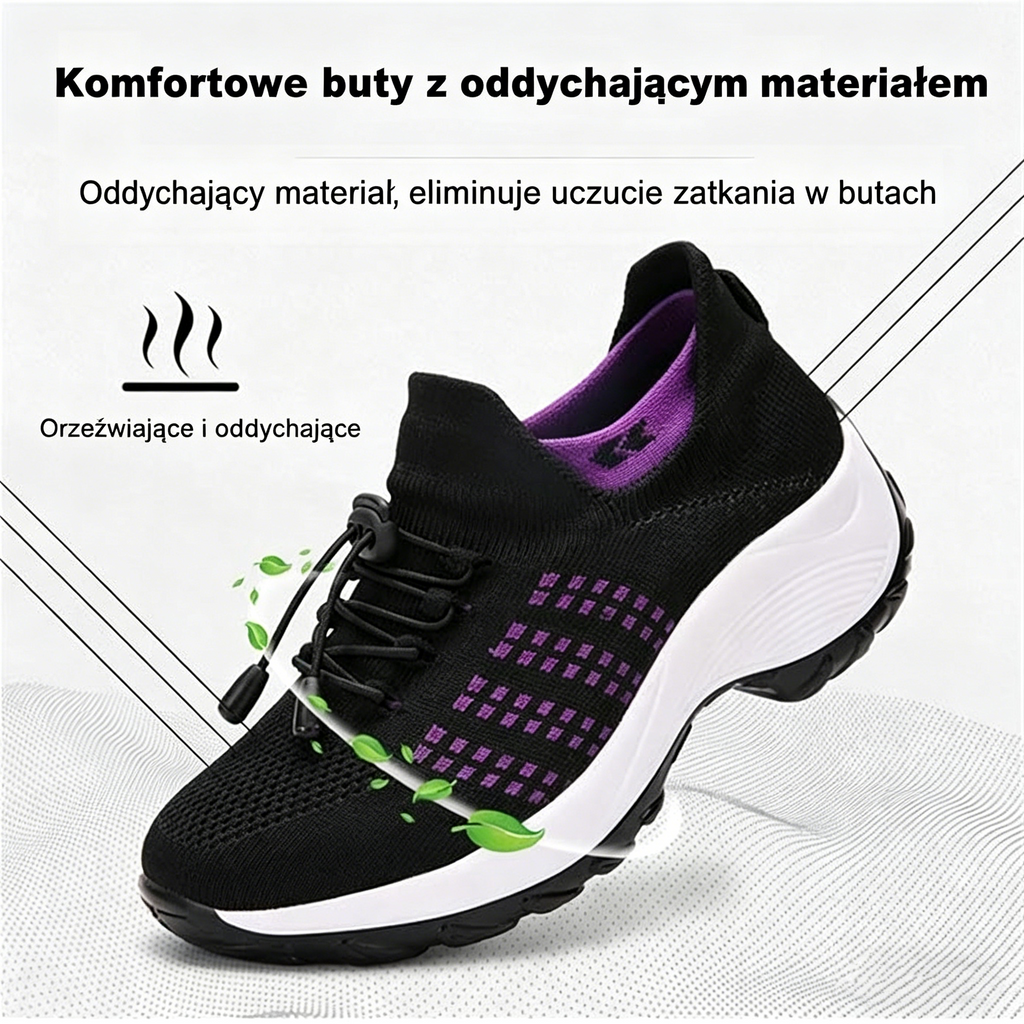 (🔥60% zniżki dzisiaj - nie przegap!) ⏰LULUMALASS® - Miękkie, wygodne, oddychające i amortyzowane buty sportowe ✅ (Wsparcie łuku stopy łagodzące dyskomfort)