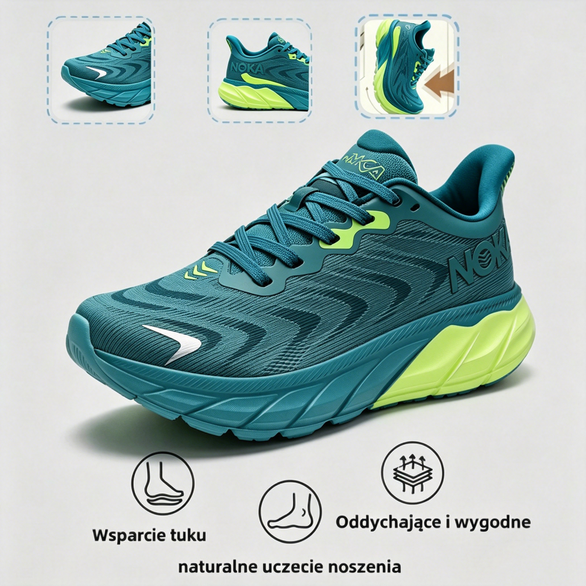 (🔥60% zniżki dzisiaj - nie przegap!) OARONE® - Męskie buty ortopedyczne z amortyzacją ✅ Pożegnaj ból stóp i ciesz się całodziennym komfortem!