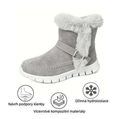 Oarone®|  Ergonomicznie ukształtowane zimowe buty ortopedyczne łagodzące ból stóp, kolan i pleców - Damskie