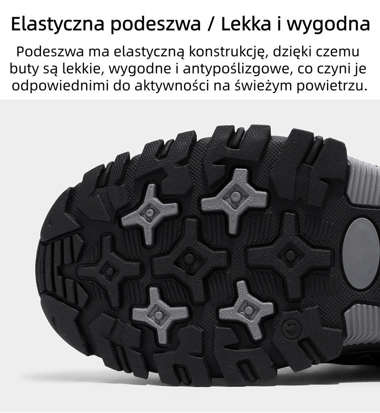 [⏰50% zniżki dzisiaj - nie przegap] Ergonomiczne buty trekkingowe - skóra premium + ciepło 👞