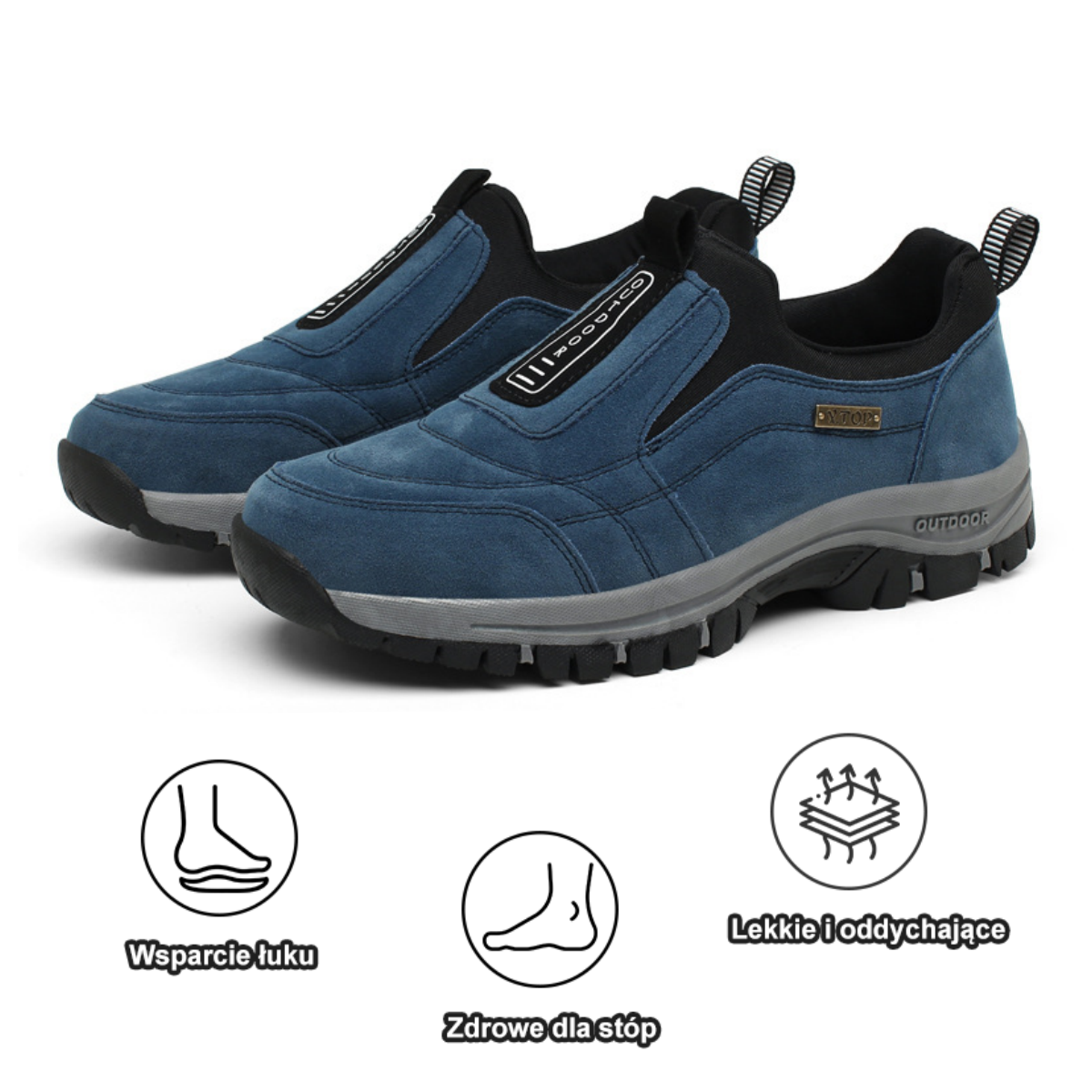 (🔥50% zniżki dzisiaj - nie przegap!)⏰ - Polskie luksusowe buty ortopedyczne, miękkie i wygodne, wykonane z czystej skóry bydlęcej klasy 5A (wsparcie - łagodzi ból stóp)