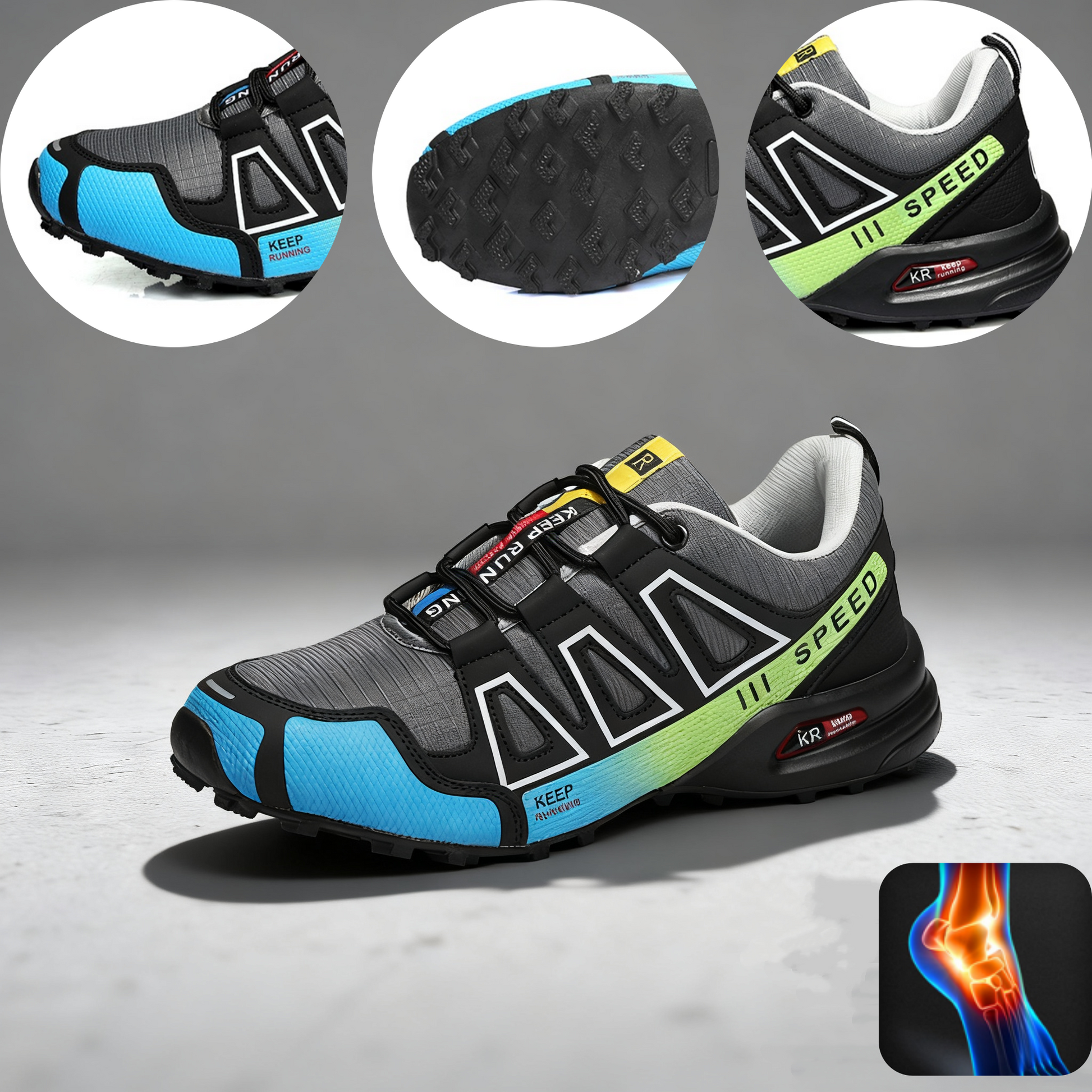 🔥50% zniżki dzisiaj - nie przegap ⏰OARONE® Ergonomiczne buty ortopedyczne na ból pleców, stawów i stóp - unisex