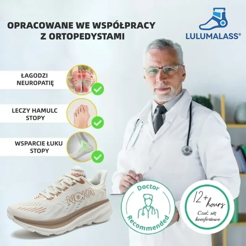 (🔥60% zniżki dzisiaj - nie przegap!) OARONE® - Męskie buty ortopedyczne z amortyzacją ✅ Pożegnaj ból stóp i ciesz się całodziennym komfortem!