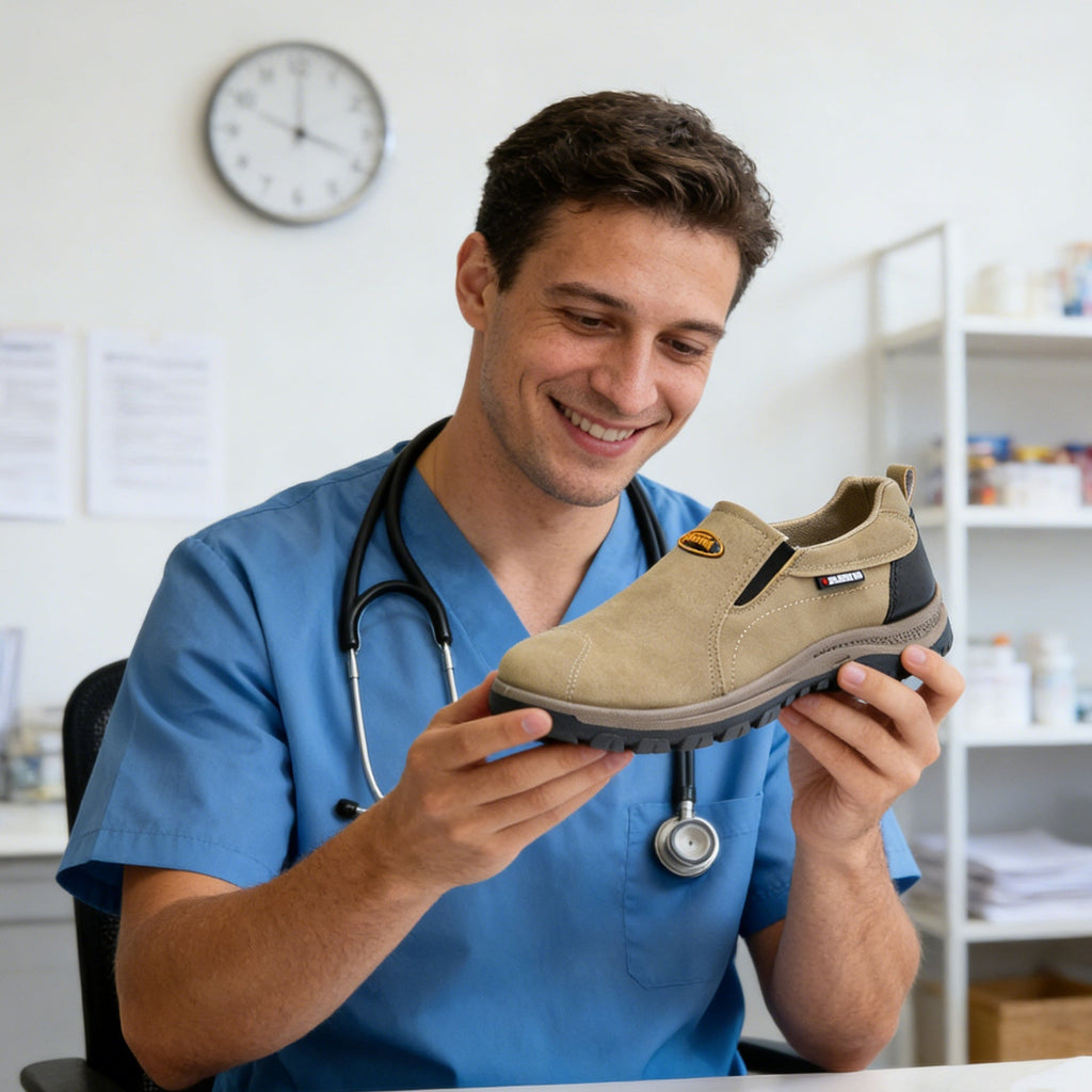 Buty ortopedyczne Oarone® | Ergonomicznie zaprojektowane, aby uśmierzać ból pleców, stawów i nóg.