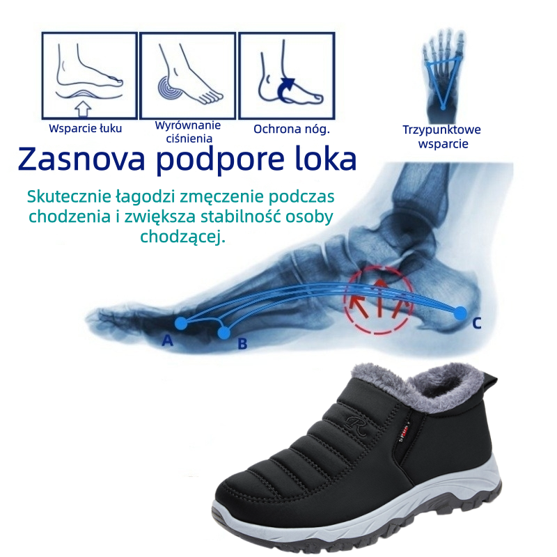 [50% zniżki dzisiaj – nie przegap!] Polecane przez lekarzy ortopedów – wysokiej jakości buty ortopedyczne + ciepło 👞
