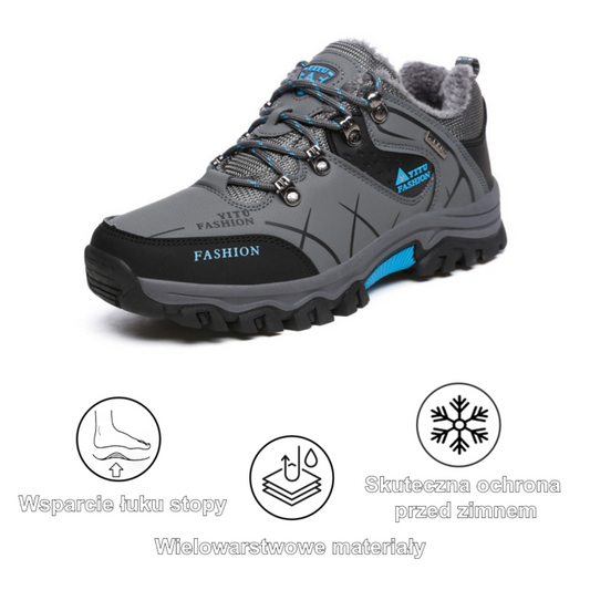 ⏰50% zniżki dzisiaj - nie przegap｜ Ergonomiczne buty trekkingowe - skóra premium + ciepło 👞