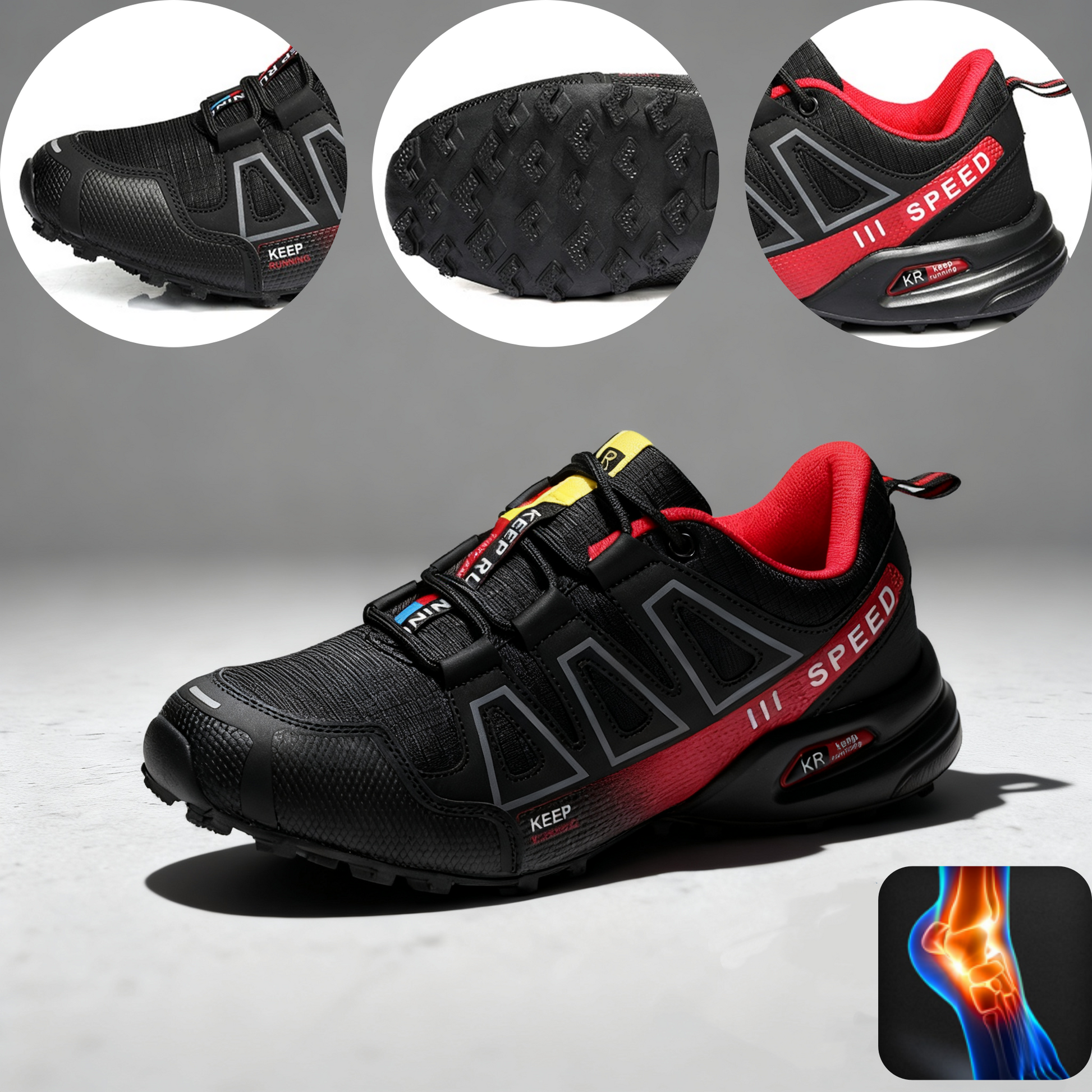 🔥50% zniżki dzisiaj - nie przegap ⏰OARONE® Ergonomiczne buty ortopedyczne na ból pleców, stawów i stóp - unisex