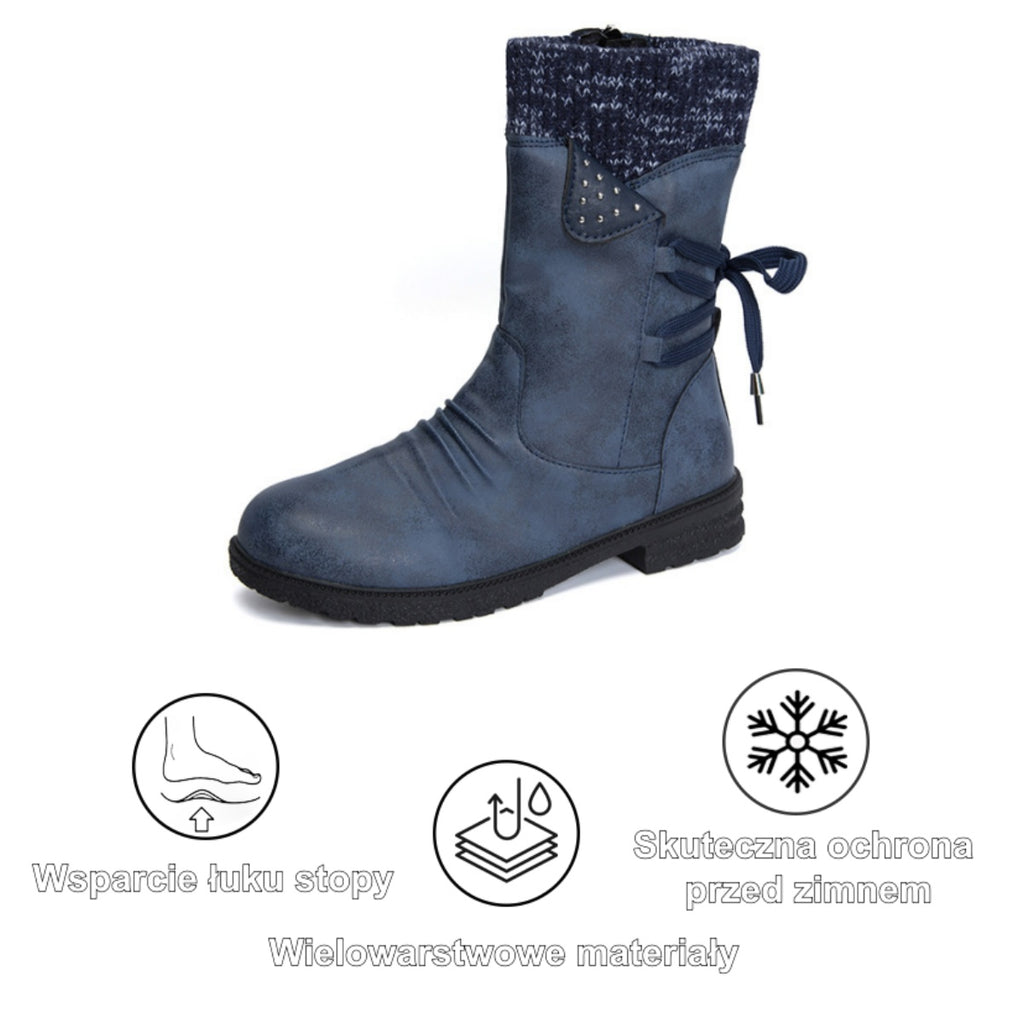 🔥50% zniżki dzisiaj | Damskie buty Oarone® wykonane z prawdziwej wełny i skóry | Wsparcie łuku stopy dla łatwiejszego i wygodniejszego chodzenia