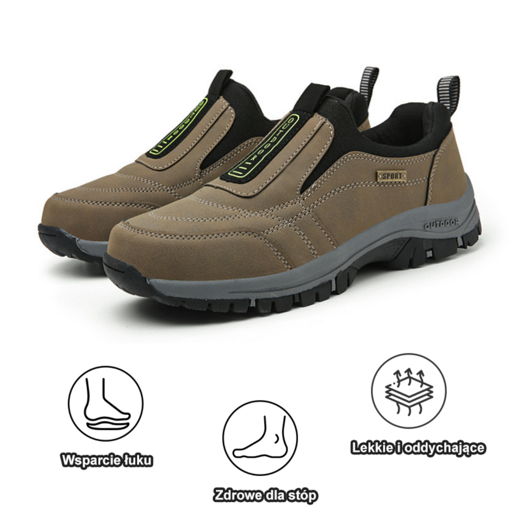 (🔥50% zniżki dzisiaj - nie przegap!)⏰ - Polskie luksusowe buty ortopedyczne, miękkie i wygodne, wykonane z czystej skóry bydlęcej klasy 5A (wsparcie - łagodzi ból stóp)