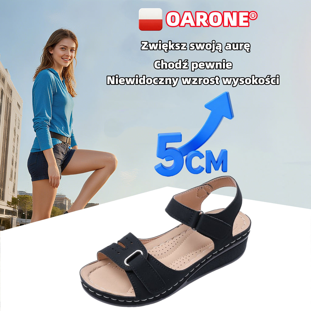 🔥 Ograniczona czasowo zniżka 50% | Letnie sandały ortopedyczne OARONE® | Ergonomiczna konstrukcja ✅ Chodzenie w 100% bez bólu