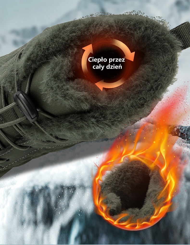 【⏰Oferta ograniczona czasowo: 70% zniżki - Nie przegap】Najnowsze ergonomiczne wełniane buty zimowe - ✅️ Korygują postawę podczas chodzenia - Zwiększają ciepło, wodoodporność i antypoślizgowość👞